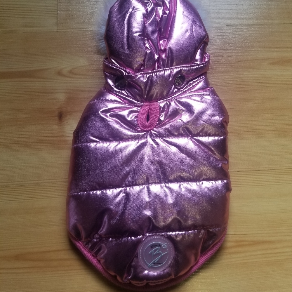 Metallic Pink Coat